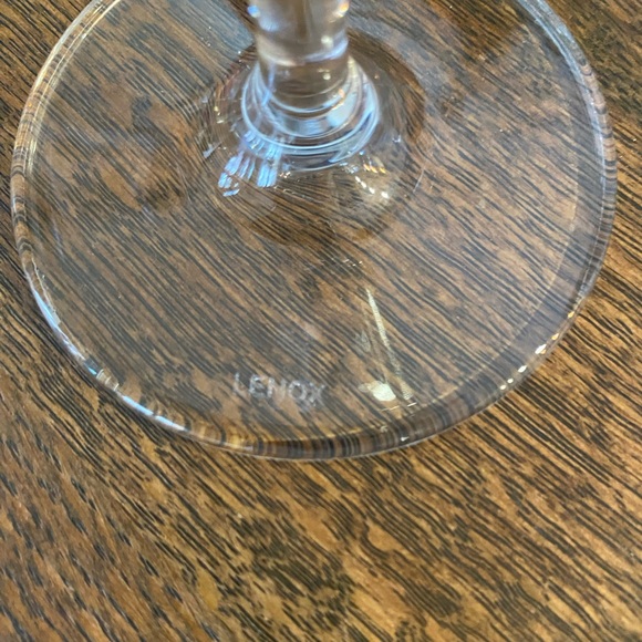 Set of 4 Crystal Lenox O2xygen Martini Glasses - Picture 8 of 9